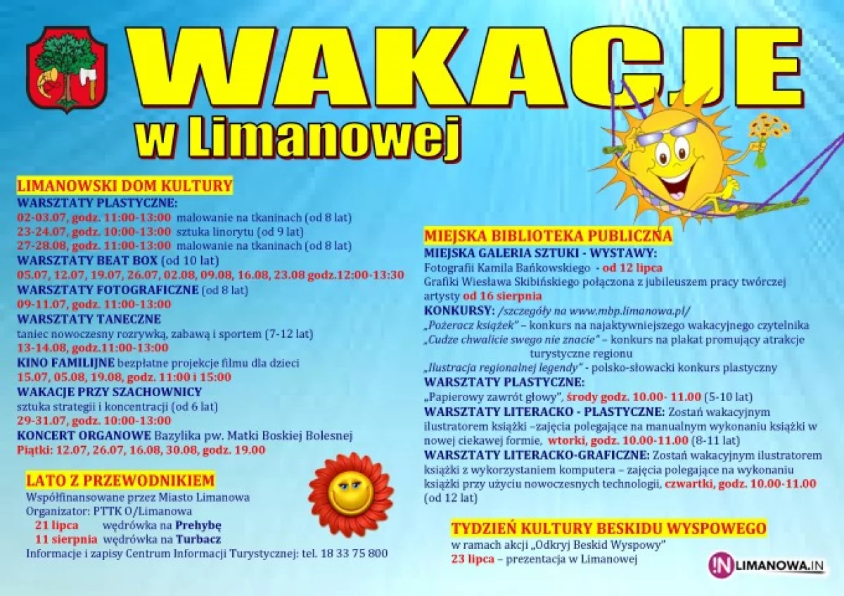 Wakacje w Limanowej