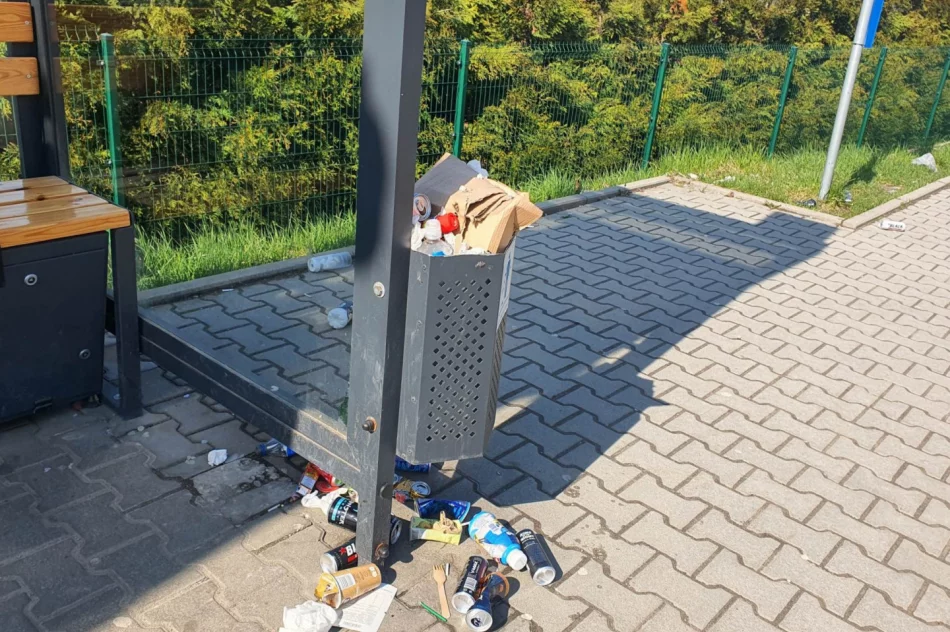 Przystanki dalej toną w śmieciach - zdjęcie 6