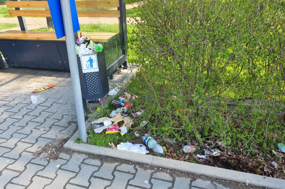 Przystanki dalej toną w śmieciach - zdjęcie 16