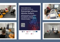 Zakończyliśmy cykl szkoleń i konsultacji dla zespołu LDK realizowanych w ramach projektu „Konwersja cyfrowa domów kultury” - zdjęcie główne