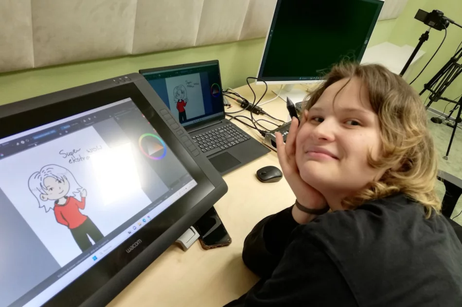 Uczniowie aktywnie korzystali z technologii - zdjęcie 7