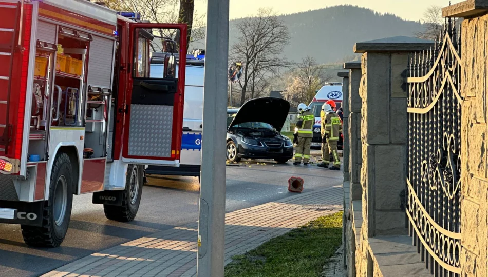 Kolizyjny dzień na drogach powiatu - zdjęcie 1