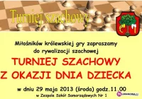 Turniej Szachowy z okazji Dnia Dziecka - zdjęcie główne