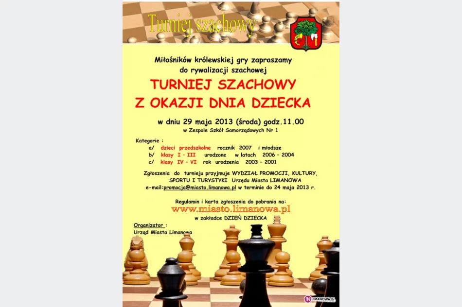 Uwaga! Zgłoszenia na Turniej Szachowy - zdjęcie 2