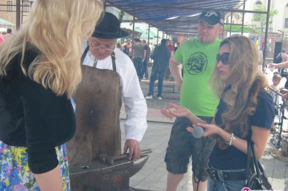 Kowal z Pisarzowej na Międzynarodowym Festiwalu Sztuki Kowalskiej - zdjęcie 2