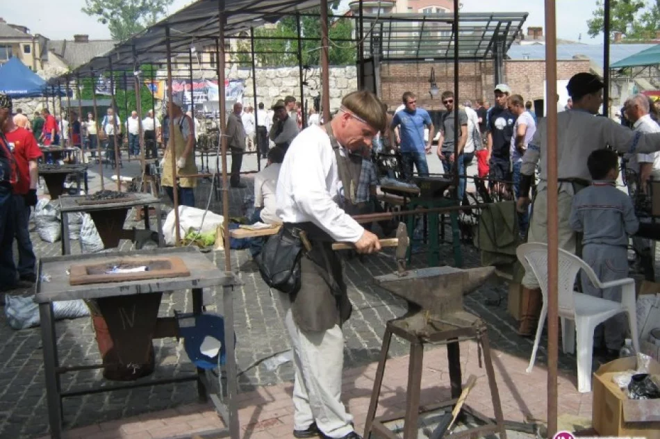 Kowal z Pisarzowej na Międzynarodowym Festiwalu Sztuki Kowalskiej - zdjęcie 4