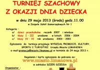 Turniej Szachowy z okazji Dnia Dziecka - zdjęcie główne