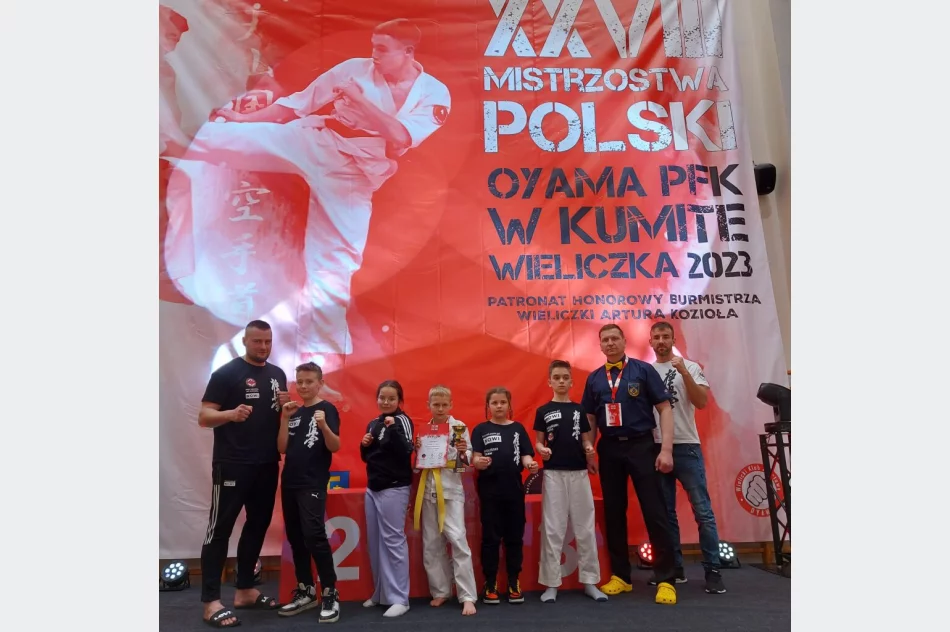 2 turnieje i 8 medali dla Goliński Team, w tym 4 medale Mistrzostw Polski Oyama PFK - zdjęcie 5