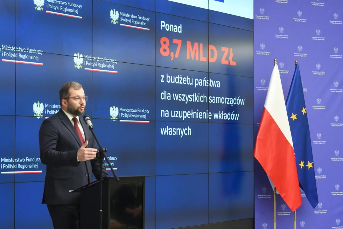 8,7 mld zł dla samorządów, by mogły korzystać z funduszy UE