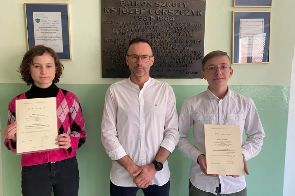 Antoni Juszczak i Lucjan Piechówka Laureatami Małopolskiego Konkursu Chemicznego - zdjęcie 8