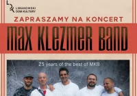 Zapraszamy na koncert MAX KLEZMER BAND z okazji 25-lecia działalności zespołu - zdjęcie główne