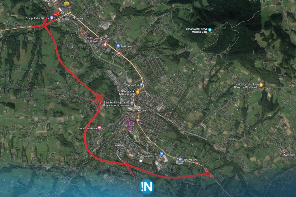 Możliwy przebieg obwodnicy na mapie Google - sprawdź - zdjęcie 2