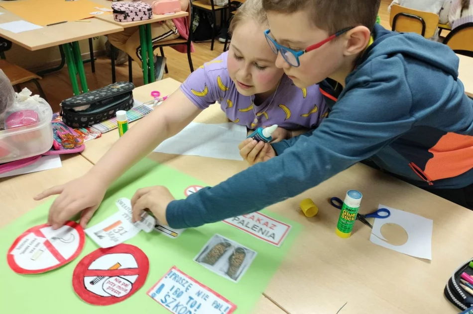 "Nie pal przy mnie, proszę!" Realizacja Programu Edukacji Antytytoniowej w Pasierbcu - zdjęcie 3