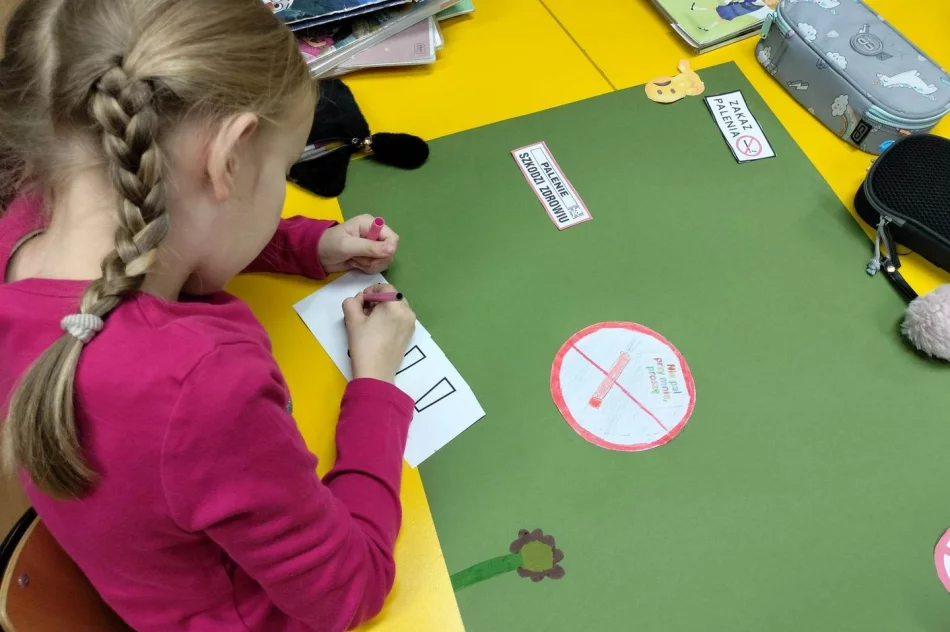 "Nie pal przy mnie, proszę!" Realizacja Programu Edukacji Antytytoniowej w Pasierbcu - zdjęcie 11
