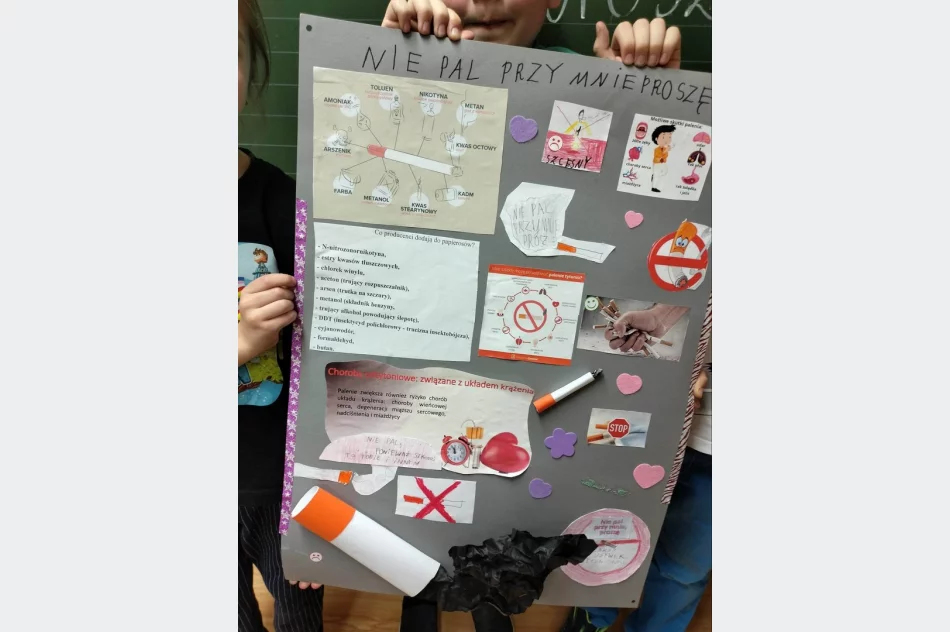 "Nie pal przy mnie, proszę!" Realizacja Programu Edukacji Antytytoniowej w Pasierbcu - zdjęcie 14