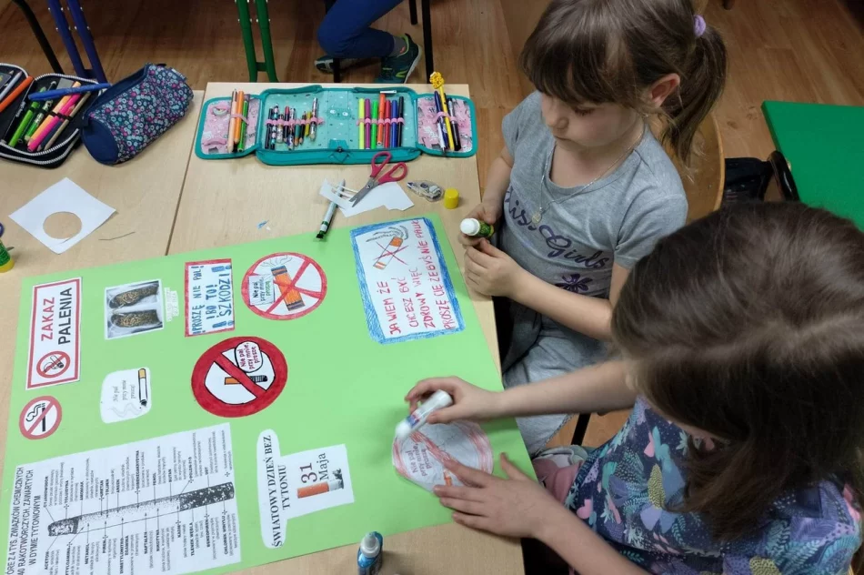 "Nie pal przy mnie, proszę!" Realizacja Programu Edukacji Antytytoniowej w Pasierbcu - zdjęcie 15
