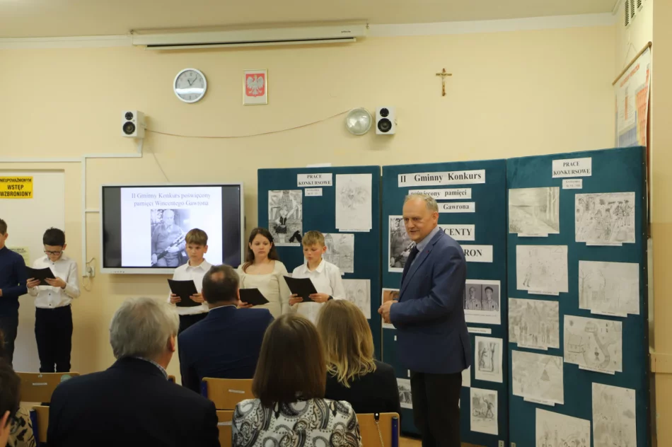 Rozstrzygnięcie II Gminnego Konkursu poświęconego pamięci Wincentego Gawrona - zdjęcie 2