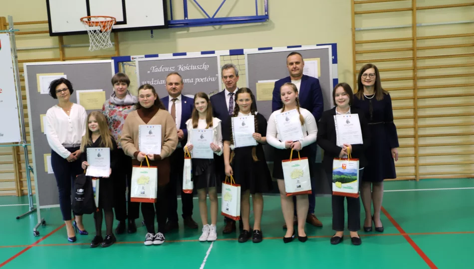 III Powiatowy Konkurs o Tadeuszu Kościuszce „Tadeusz Kościuszko widziany oczyma poetów” - zdjęcie 1