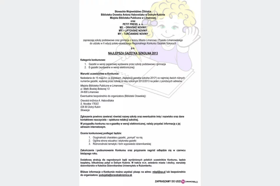 Międzynarodowy Konkurs Gazetkowy - zdjęcie 2