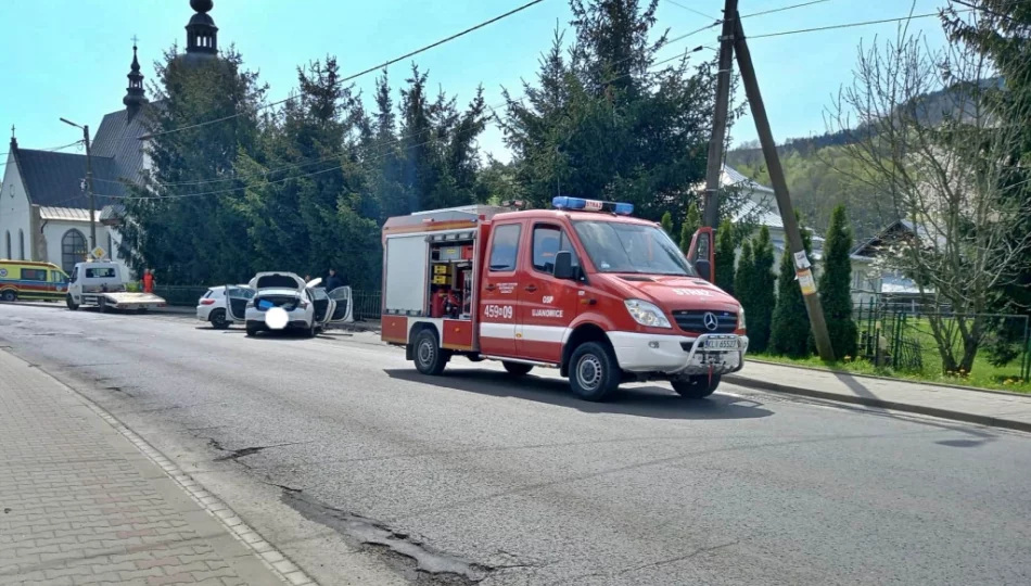 Pouczenie za czołowe zderzenie - zdjęcie 1