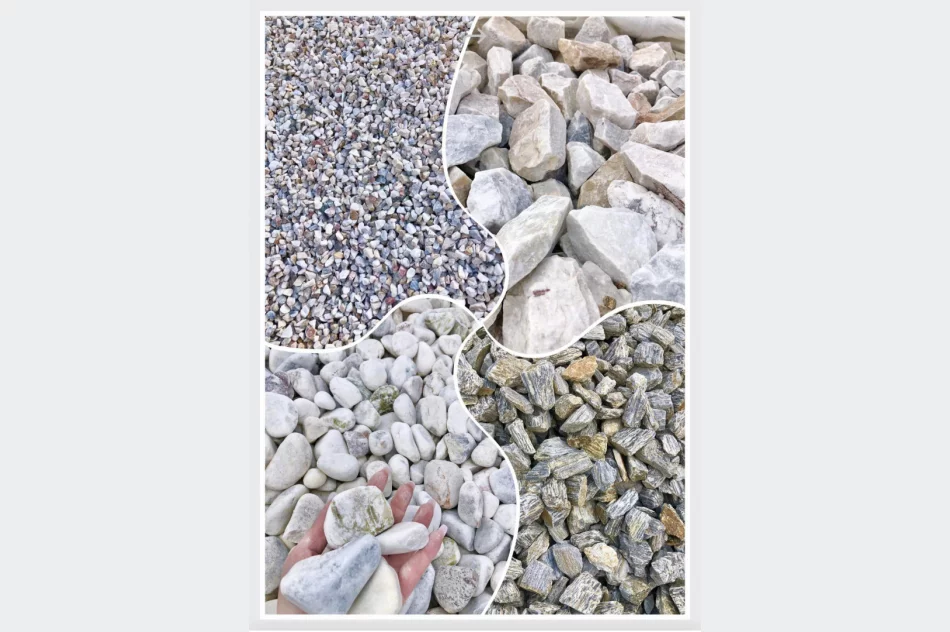Kamienie ogrodowe, kamienie ozdobne, ogrodzenia panelowe, pustaki ogrodzeniowe, kruszywa - skład Bulik kamienie ogrodowe Mordarka k. Limanowej - zdjęcie 1