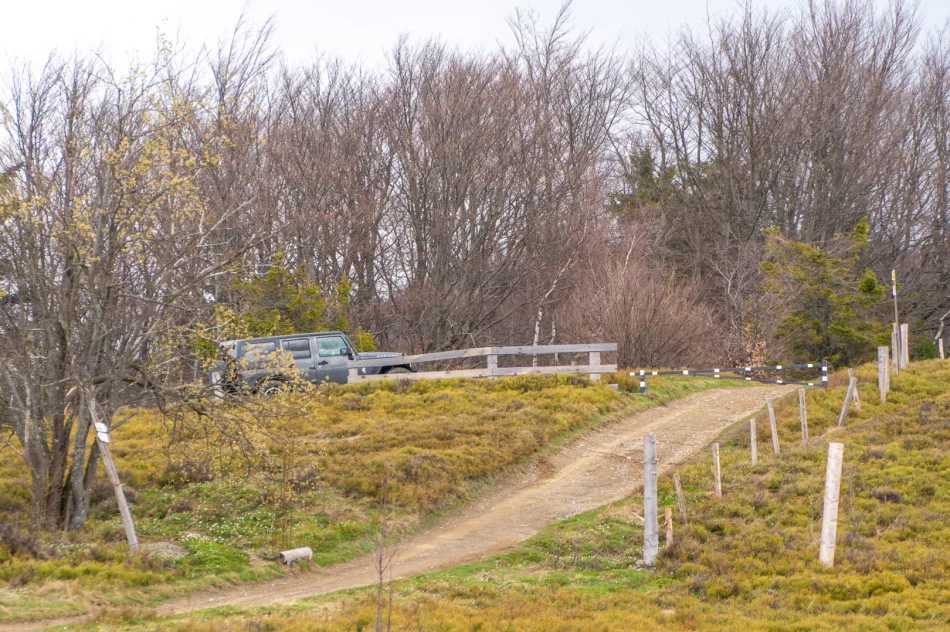 Kontrowersyjne otwarcie sezonu turystycznego na Mogielicy - politycy i samorządowcy... samochodami - zdjęcie 18