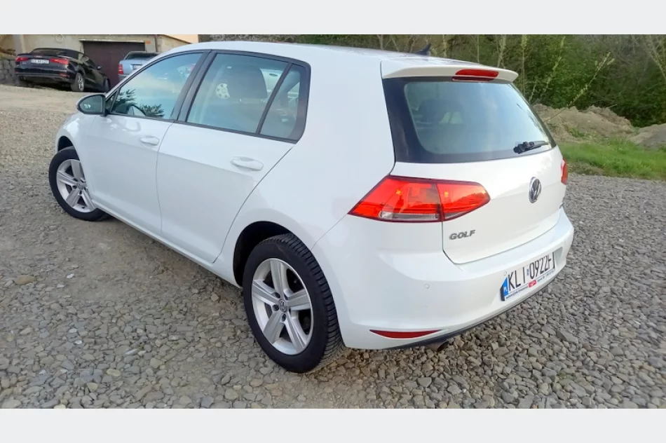 VOLKSWAGEN GOLF VII -1,6tdi bez korozji kompl. dok. serwis-zarejestrowany  fv-vat - zdjęcie 6