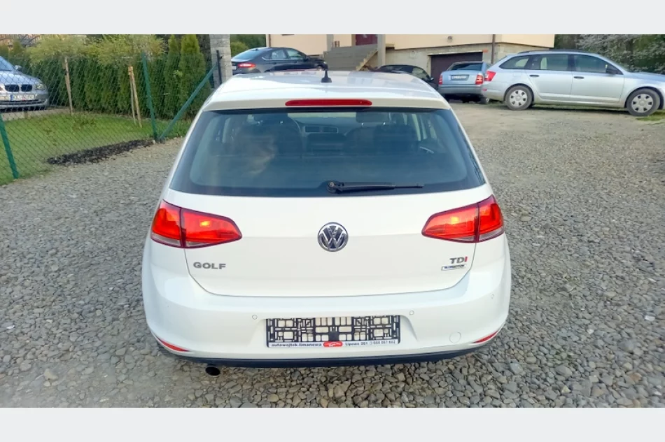 VOLKSWAGEN GOLF VII -1,6tdi bez korozji kompl. dok. serwis-zarejestrowany  fv-vat - zdjęcie 8