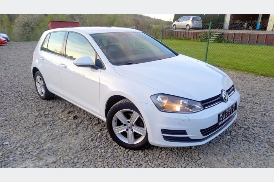 VOLKSWAGEN GOLF VII -1,6tdi bez korozji kompl. dok. serwis-zarejestrowany  fv-vat - zdjęcie 3