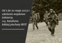 Od 5 do20 maja odbywać się będzie szkolenie żołnierzy WOT - zdjęcie główne