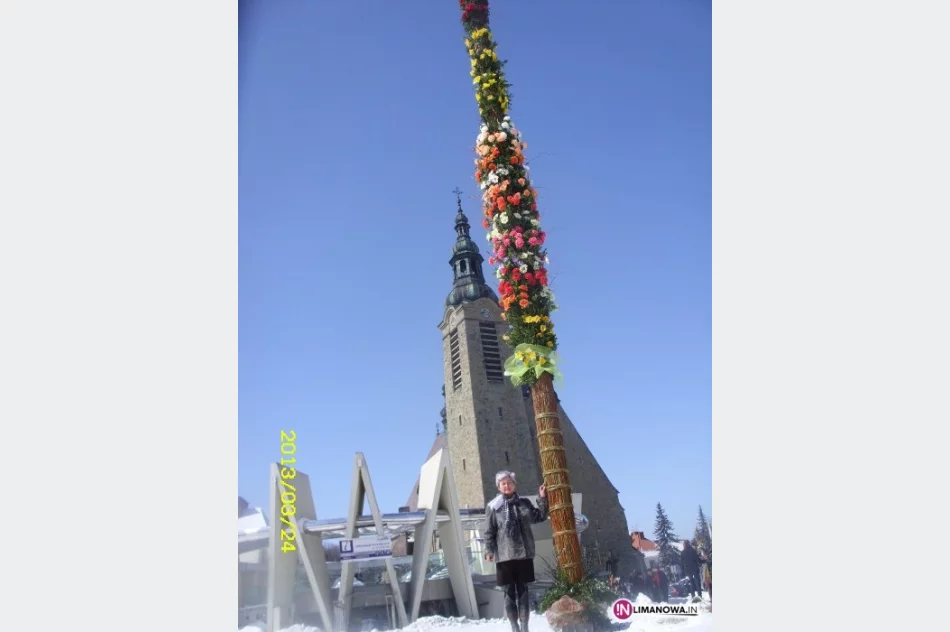 Palma Wielkanocna na limanowskim rynku - zdjęcie 2