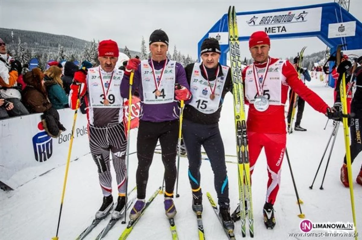 Edward Mucha 2 razy drugi na Biegu Piastów