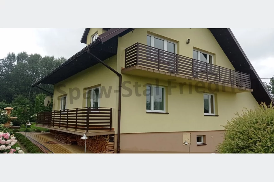 Bramy, balustrady,zadaszenia,schody-stal czarna i aluminium - zdjęcie 5