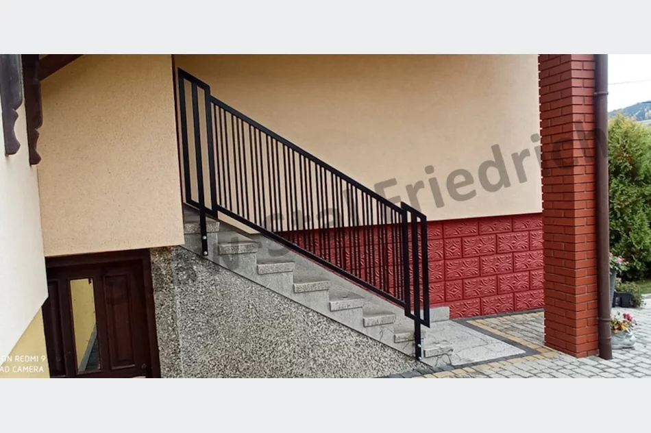 Bramy, balustrady,zadaszenia,schody-stal czarna i aluminium - zdjęcie 7