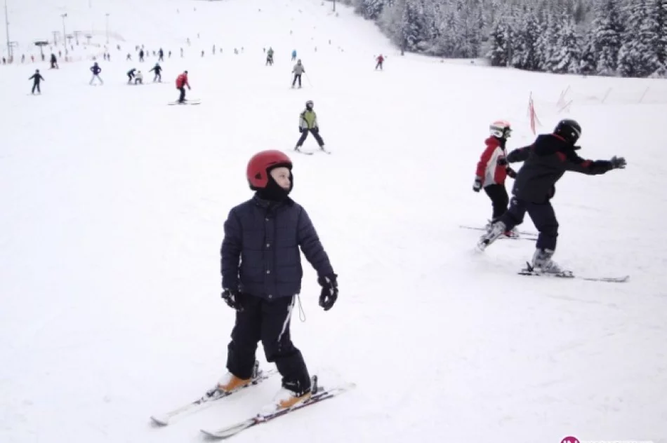 Trzecioklasiści z 'dwójki' na stoku - zdjęcie 2