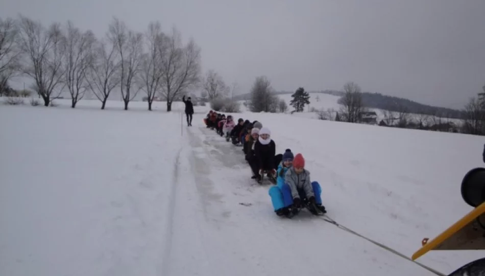 Kulig dla uczniów ZSS nr 2 w Limanowej - zdjęcie 1