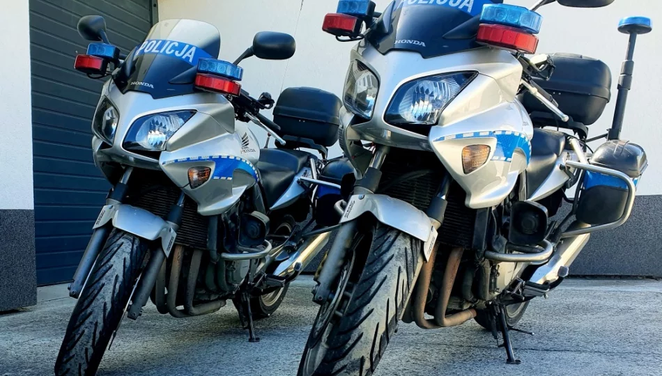 Policjanci dostali dwa motocykle - zdjęcie 1
