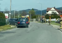 Zderzenie dwóch pojazdów - zdjęcie główne