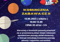 Muzeum zaprasza na drugą odsłonę warsztatów pn. „Kosmiczna zabawa” - zdjęcie główne
