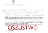 Pismo trafiło do szkół. Próba "dezinformacji oraz zasiania paniki" - zdjęcie główne