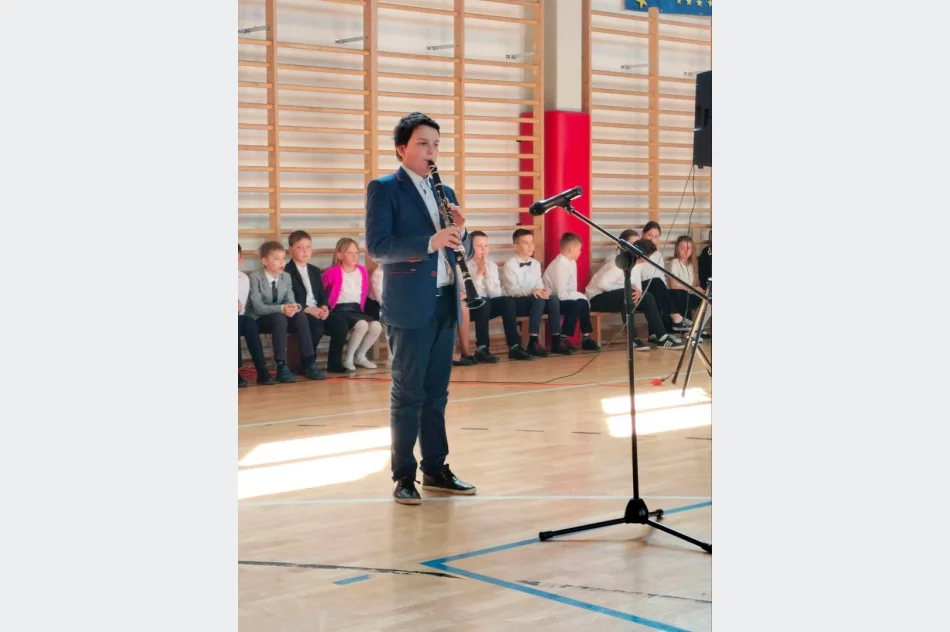 "Koncert Wiosenny" w wykonaniu uczniów Szkoły Muzycznej I stopnia w Żegocinie - filia Pasierbiec - zdjęcie 10