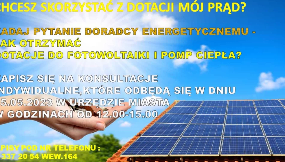 Zapisz się na spotkanie z doradcą energetycznym - zdjęcie 1