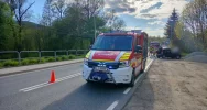 Zderzenie trzech pojazdów na "krajówce" - zdjęcie 3