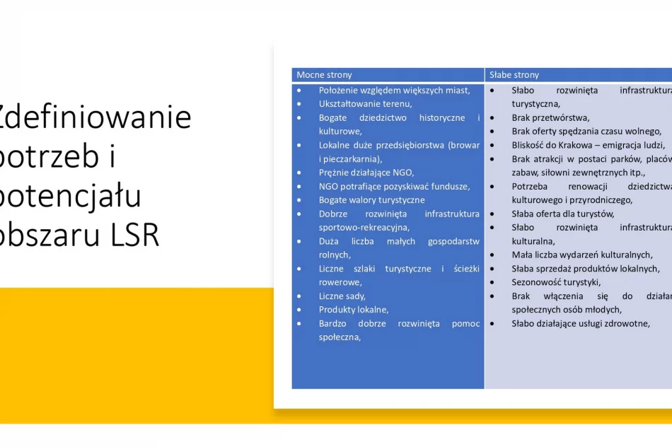 Konsultacje dotyczące wypracowanych zagadnień w ramach opracowywanej LSR - zdjęcie 2