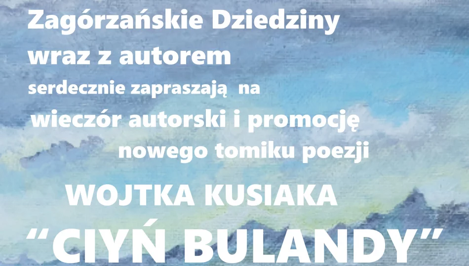 „Ciyń Bulandy” - promocja tomiku wierszy - zdjęcie 1