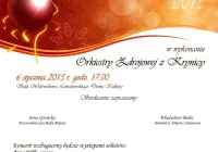 Zapraszamy na Koncert Noworoczny - zdjęcie główne