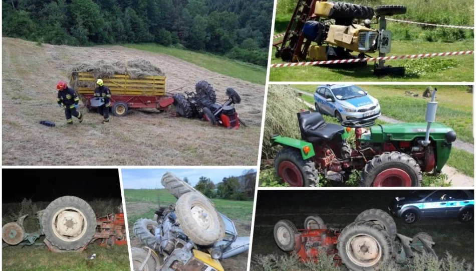 Policja apeluje o ostrożność podczas prac polowych - zdjęcie 1