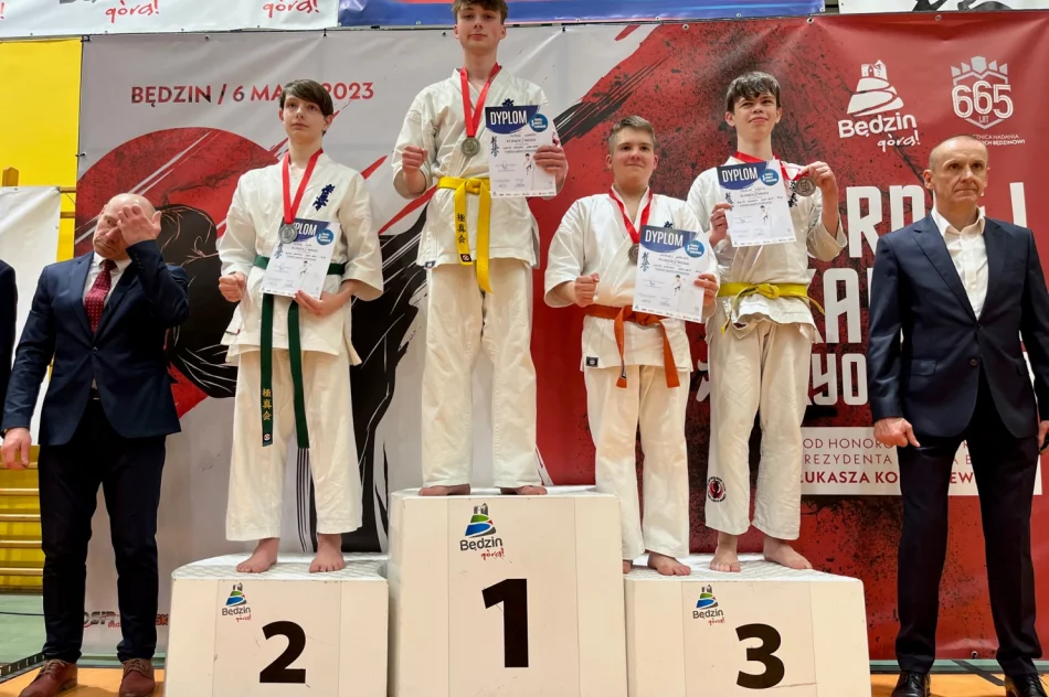 Karatecy ARS Limanowa – JONIEC Team rywalizowali w Będzinie - zdjęcie 3