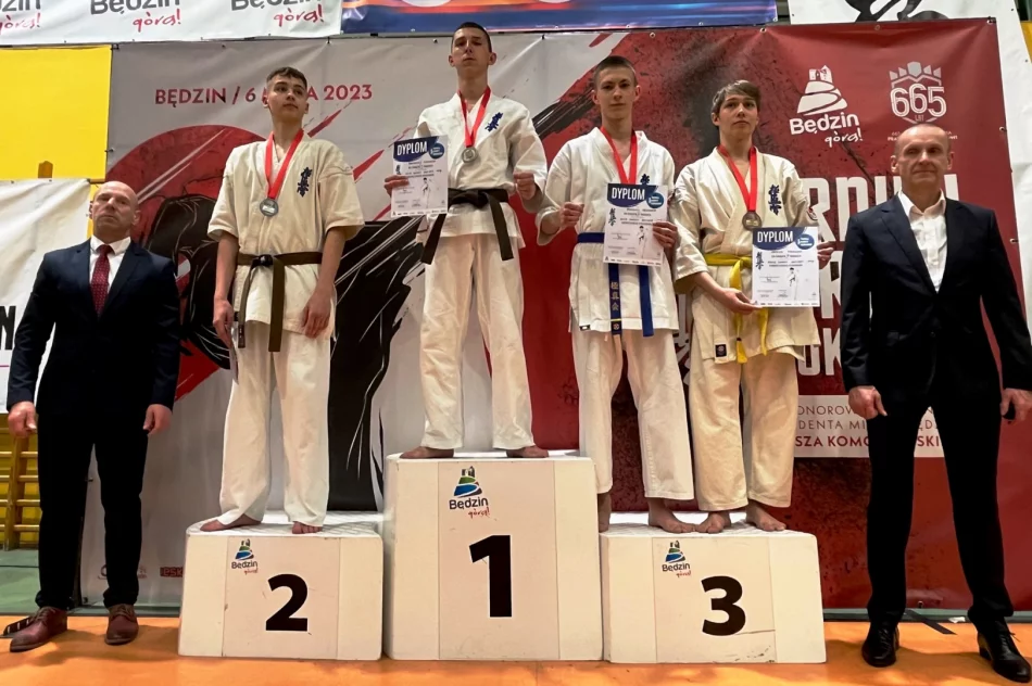 Karatecy ARS Limanowa – JONIEC Team rywalizowali w Będzinie - zdjęcie 8