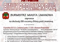 98 rocznica bitwy pod Limanową - zdjęcie główne